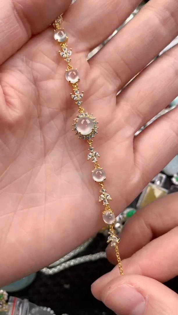 银S925镶嵌戒指翡翠1414---2