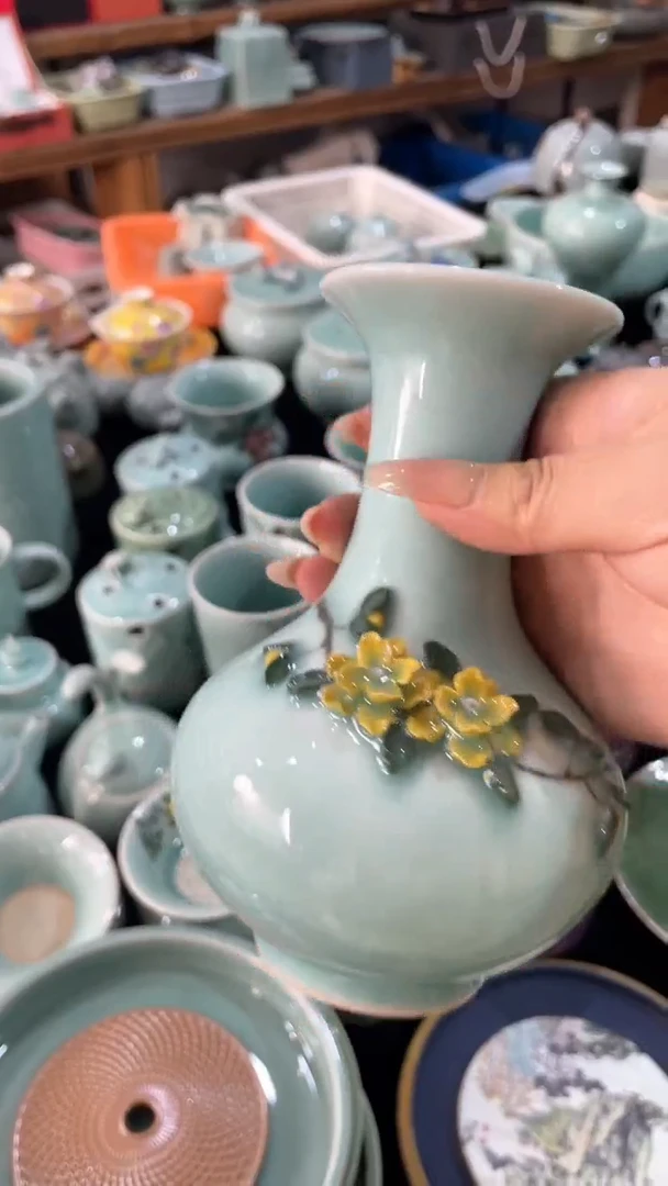 【闪购商品】特价 微瑕 慧仙青瓷