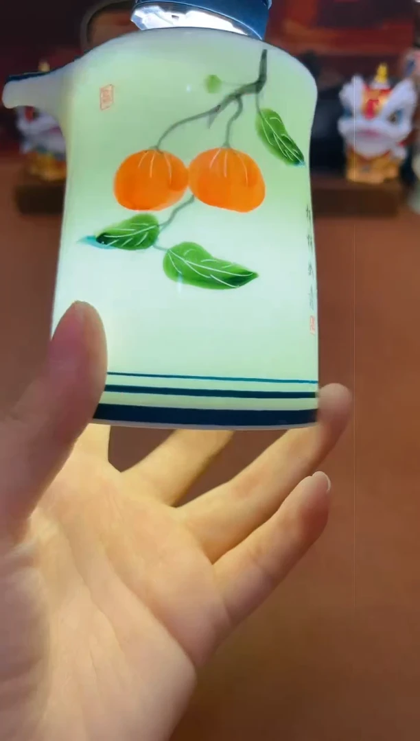 陶瓷茶具摆件旅行套组