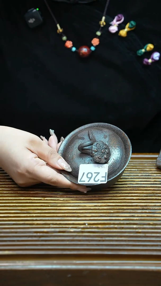 万古烧粗陶手工茶具