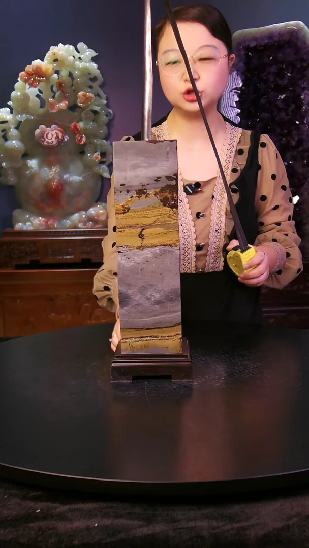 石材国画石立柱（39cm）