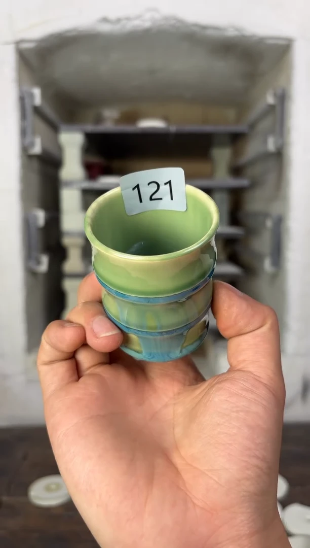【闪购商品】摆件钧瓷窑变精品茶器