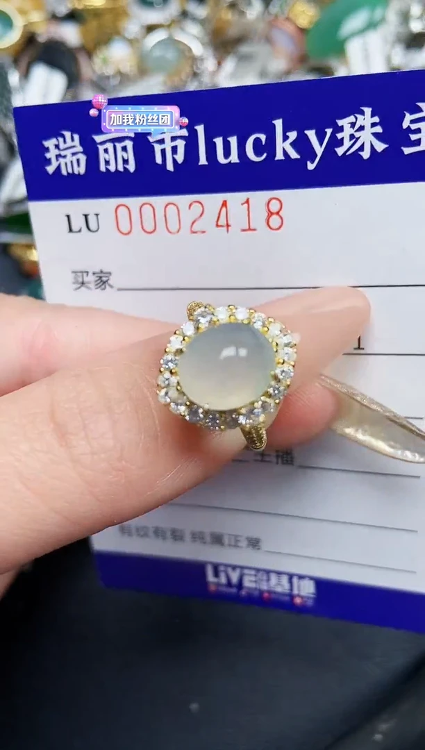 【闪购商品】翡翠颈饰银S925镶嵌2418