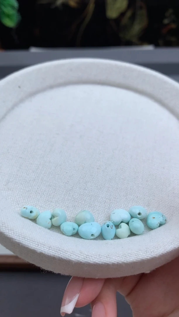 未镶嵌绿松石单珠一手（定制）顺.A110