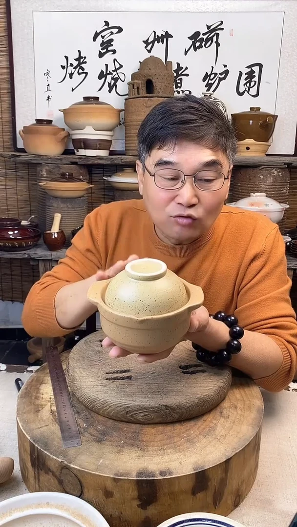 土陶迷你一人食炖盅煨汤小土锅