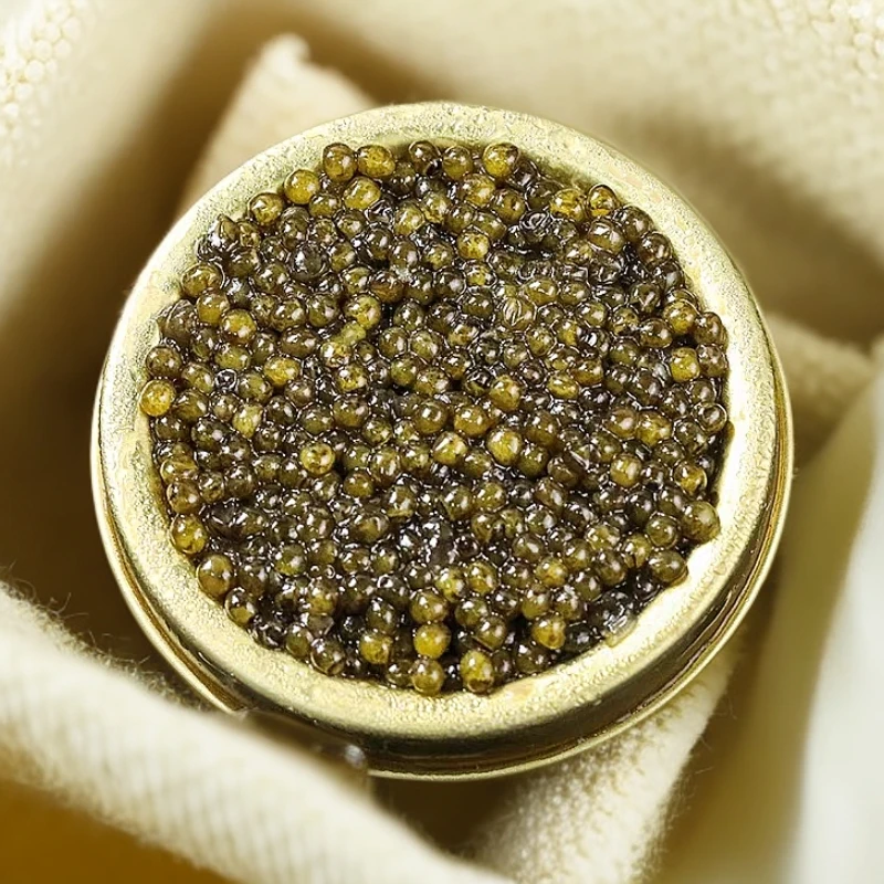 鱼子酱即鲟鱼子酱买一送一食大颗粒黑鱼籽酱罐头寿司专用水产包邮