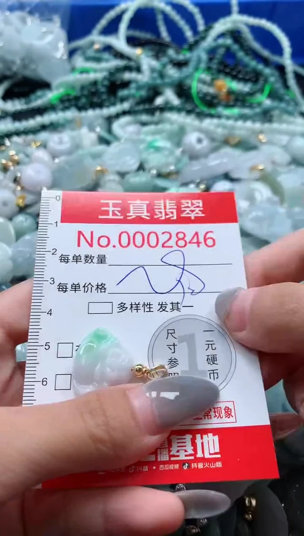 吊坠(不含链)未镶嵌翡翠2846