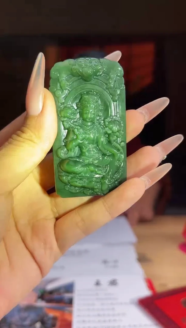 和田玉未镶嵌颈饰A270