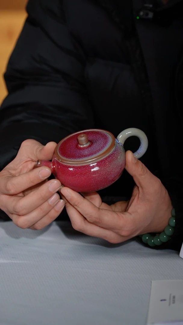 【闪购商品】195-1宽容壶（富安工作室 窑变随机