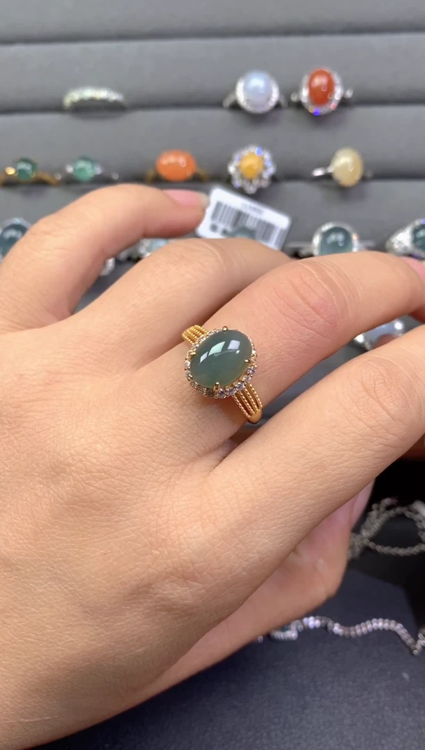 未镶嵌戒指翡翠天然A货翡翠