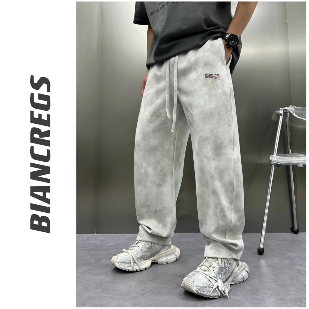 【77专属】巴家（不加绒） 24s冬季必入加厚款“喷染可乐标”脏脏裤1155