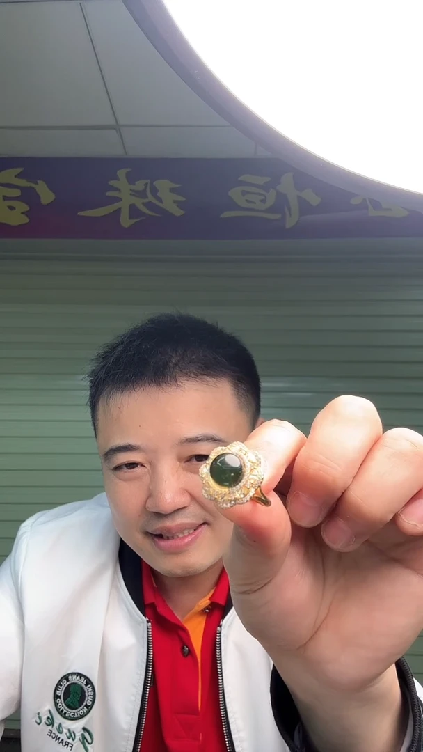 【闪购商品】蓝珀银S925镶嵌戒指一个