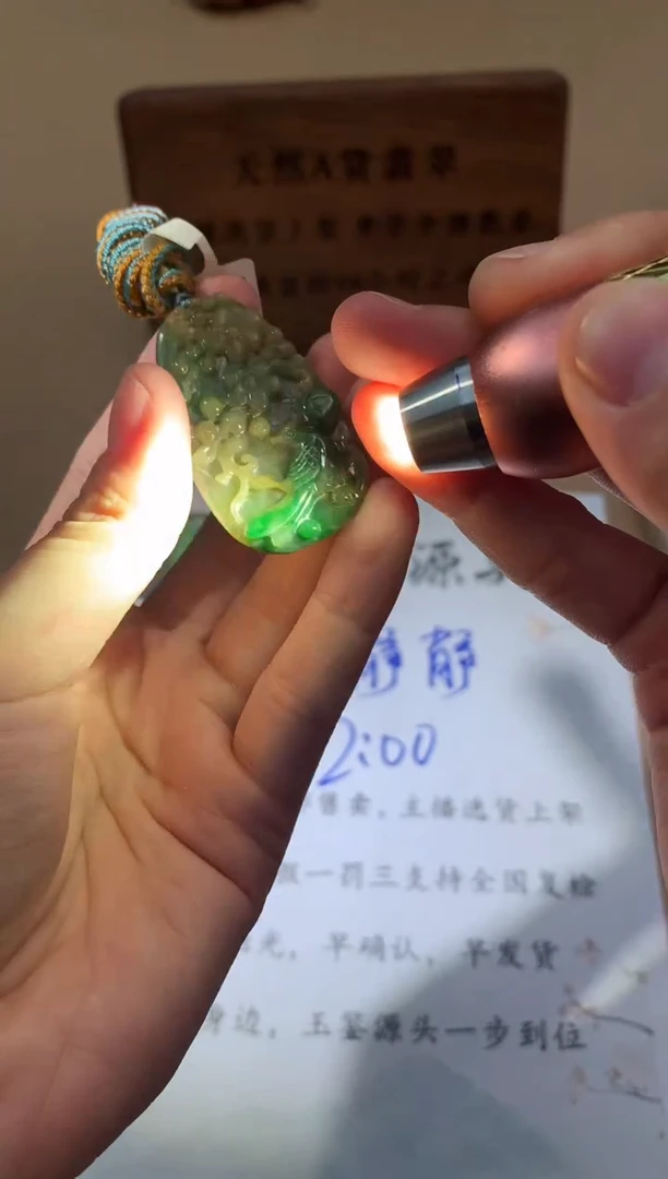 颈饰未镶嵌翡翠翡翠挂件 多样性发一件