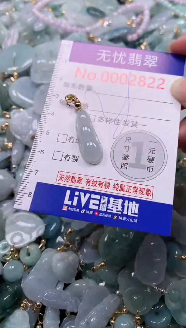 吊坠(不含链)未镶嵌翡翠2822