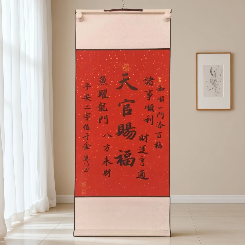 韩运行《天官赐福》精品书法作品