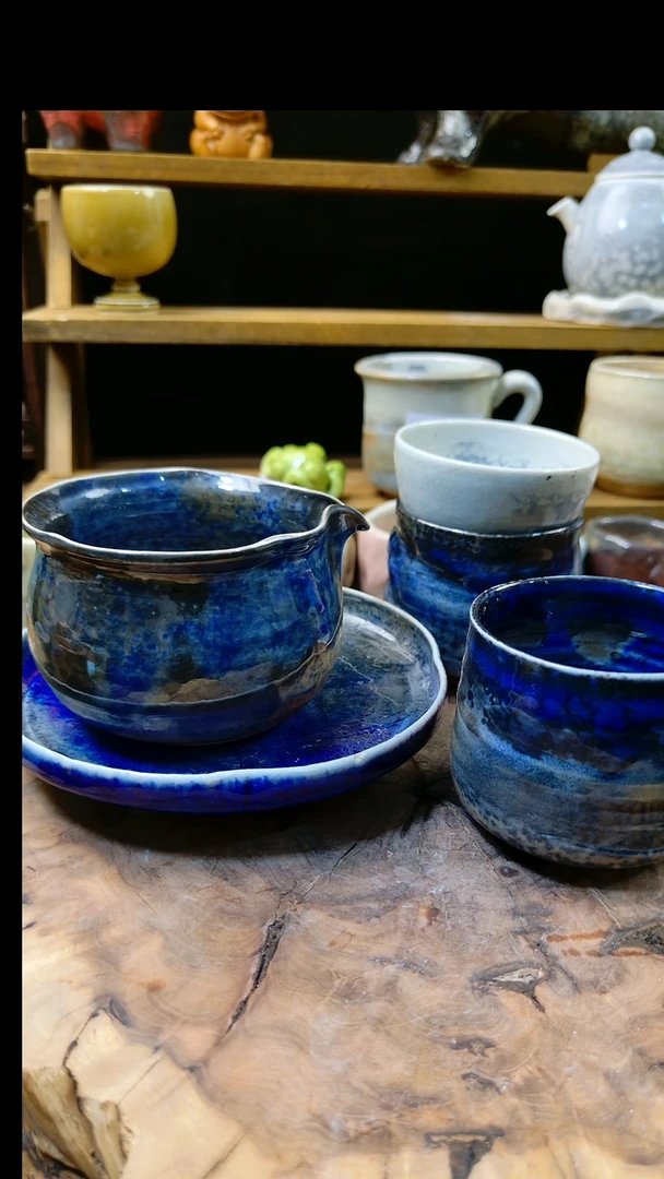 白**茶高温颜色釉要变系列 微瑕