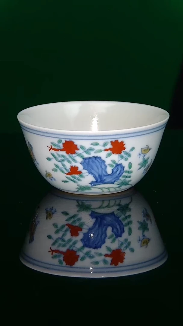 仿成化鸡缸杯完美复刻