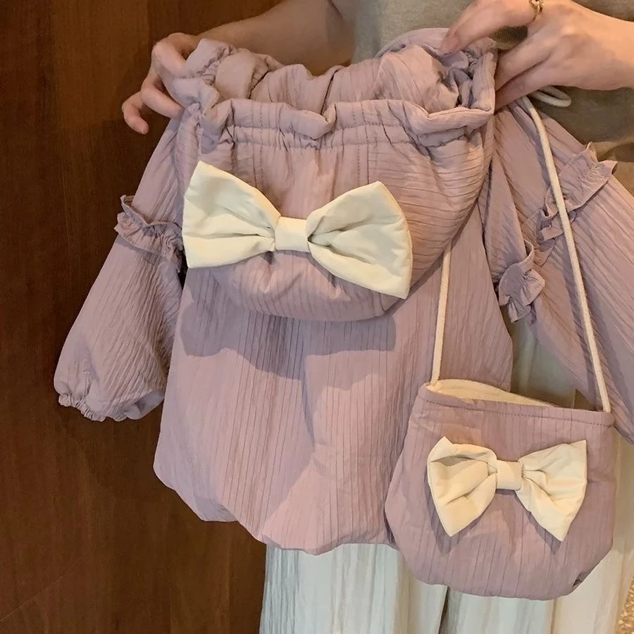 女童加绒加厚外套2025新款韩系冬装小童女宝宝洋气公主风衣外套