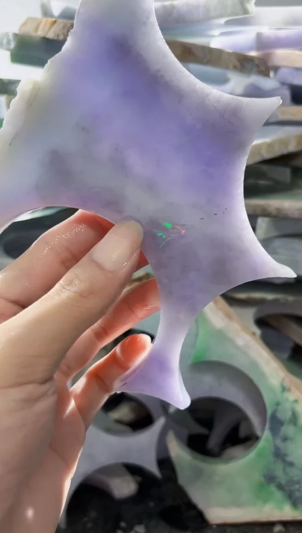 裸石翡翠缅甸翡翠A货陈8632