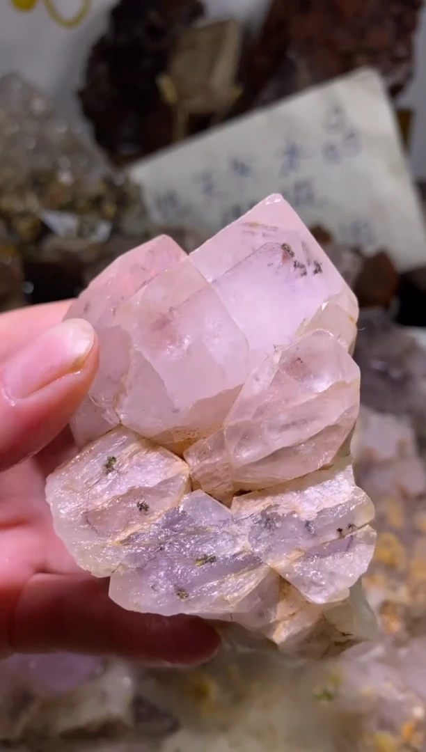 未镶嵌珠宝半成品水晶54号337g权杖四川超七花园水晶