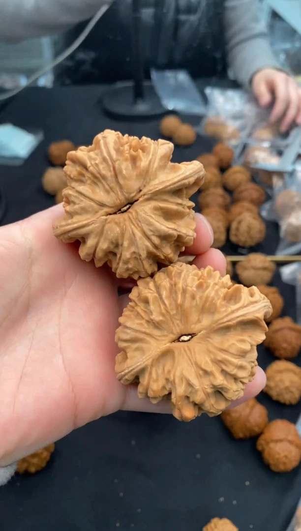 【闪购商品】文玩核桃把件官帽53-u406