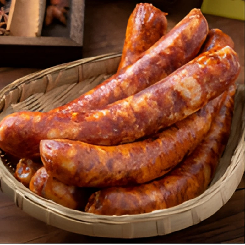 屠又生精品香肠 精品鲜肉制作四川特产麻辣/广味香肠 特色年货