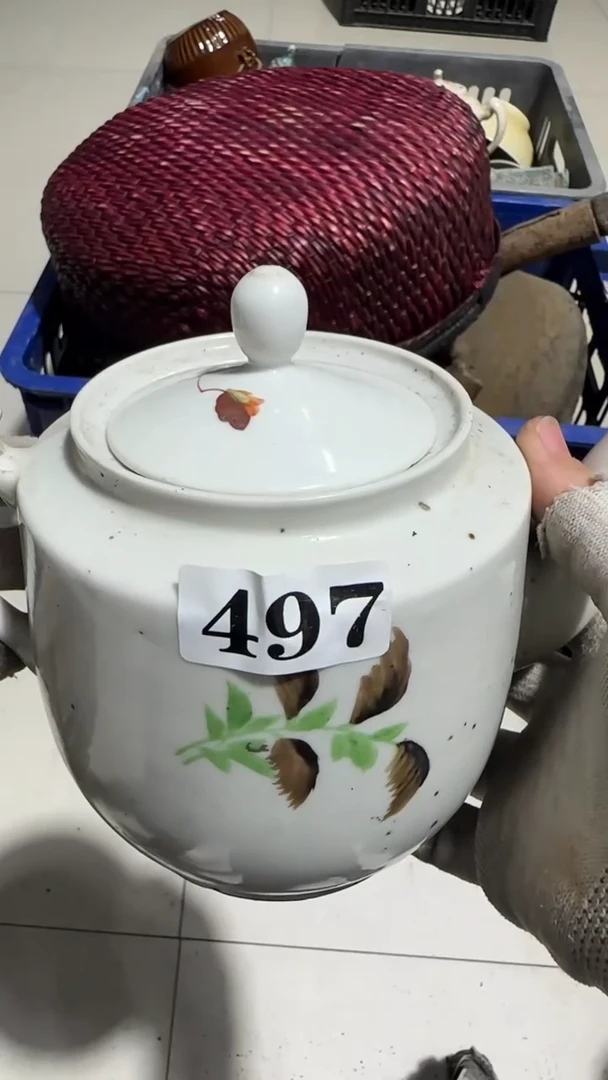 瓷片细****花亿容工艺品497