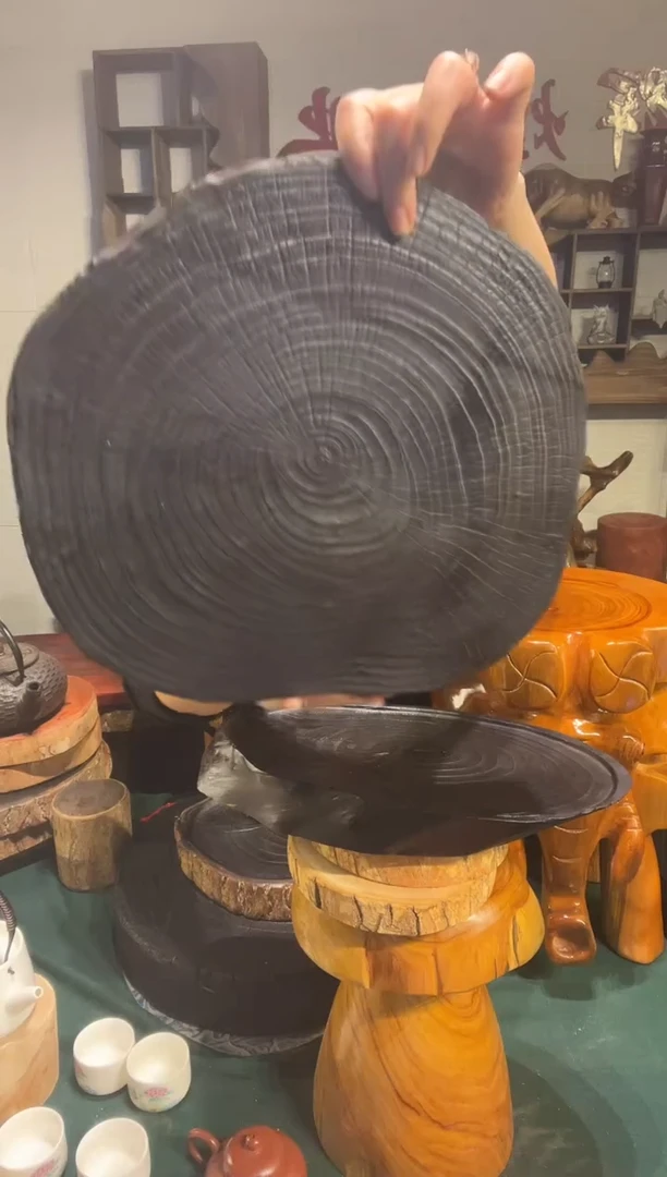 霍*德一物一拍手工制作诧异寂风干泡台茶台