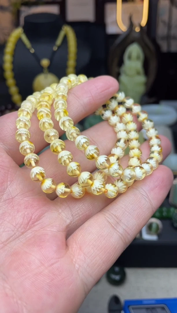 【闪购商品】蜜蜡手链未镶嵌f070多样性发其一