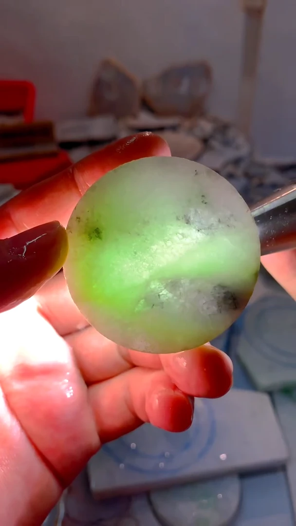 翡翠未镶嵌颈饰缅甸A货翡翠531