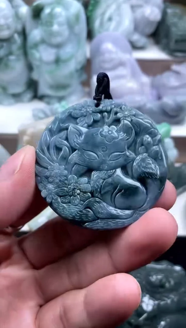 吊坠(不含链)未镶嵌翡翠1