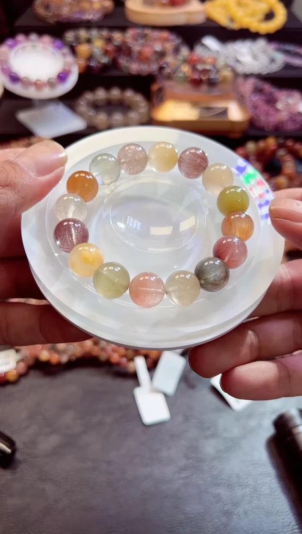 水晶手链未镶嵌?****?    14
