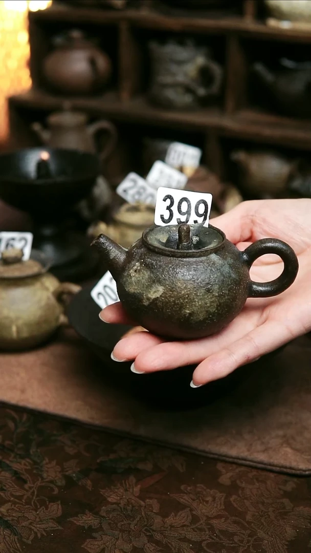 紫砂全手工正把茶壶满容100毫升