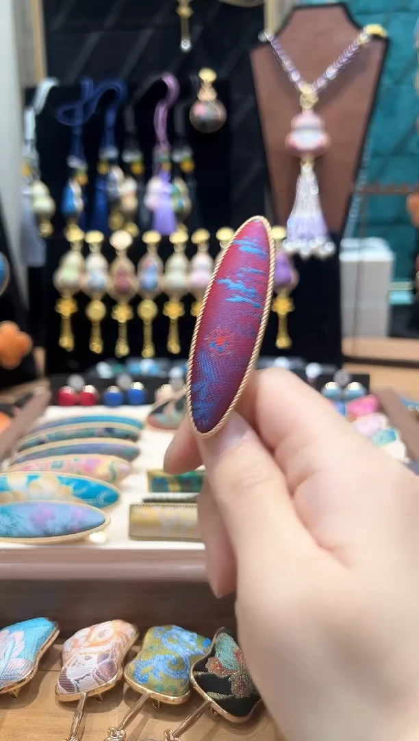 【闪购商品】【孤品车3.15】点翠大柳叶鸭嘴夹