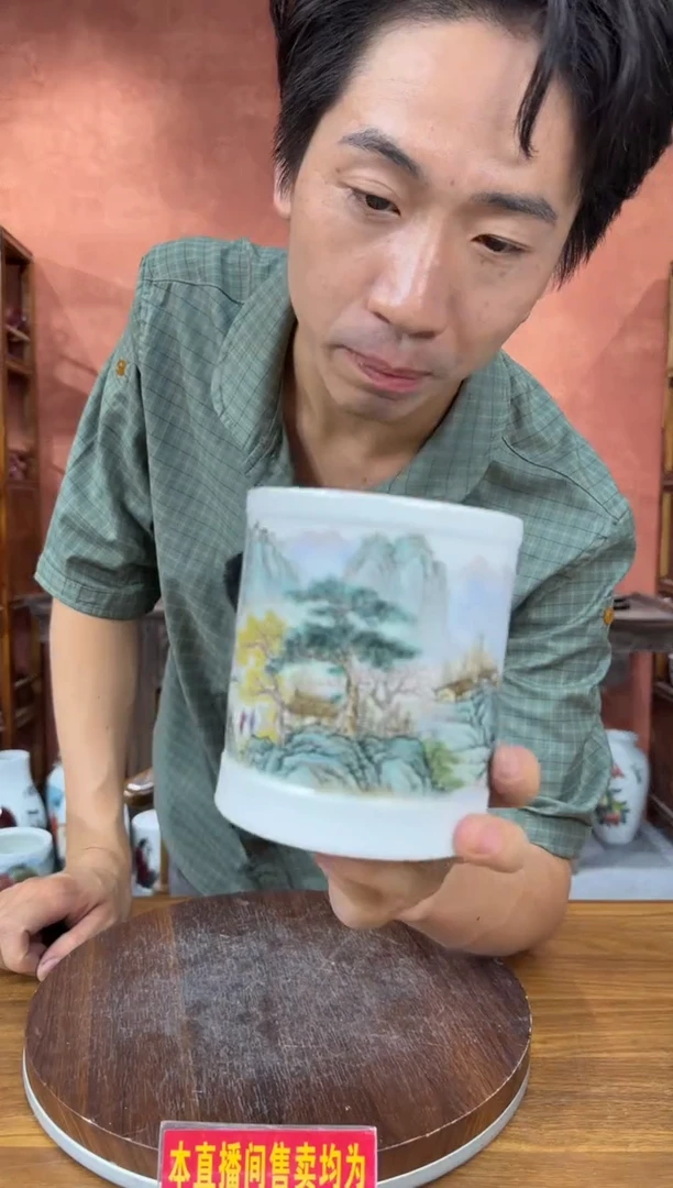 吴义松陶盟手绘陶瓷编码：