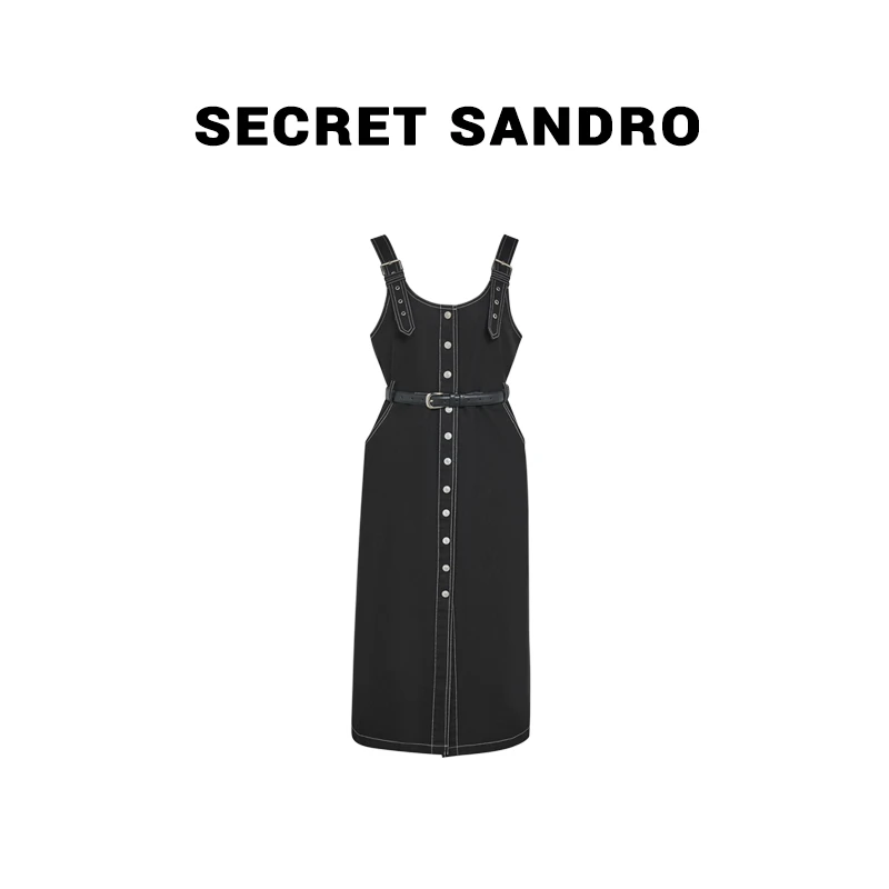 【天花板】【Secret Sandro】楚楚牛仔连衣裙 L55226077C