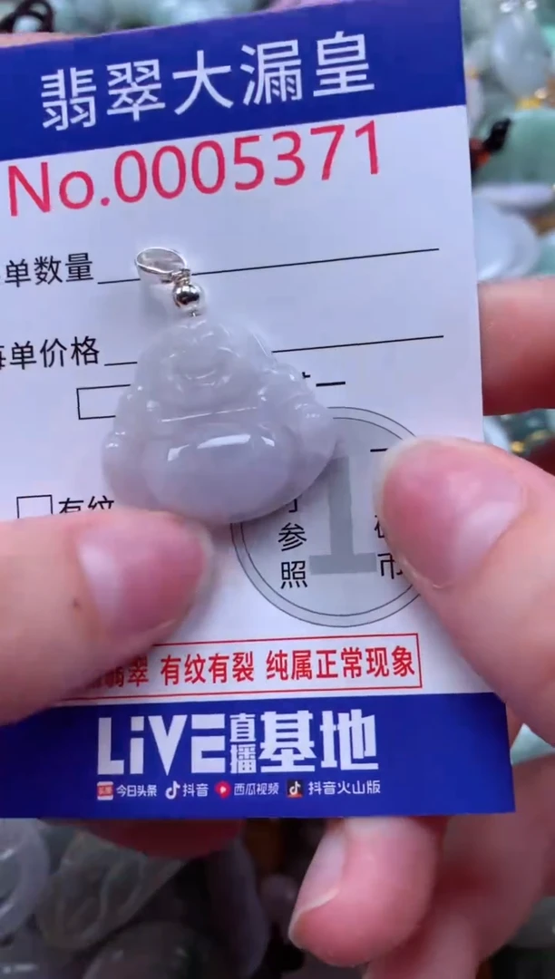翡翠未镶嵌颈饰5371