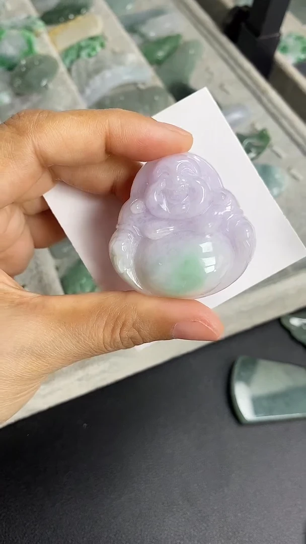 颈饰未镶嵌翡翠吊坠