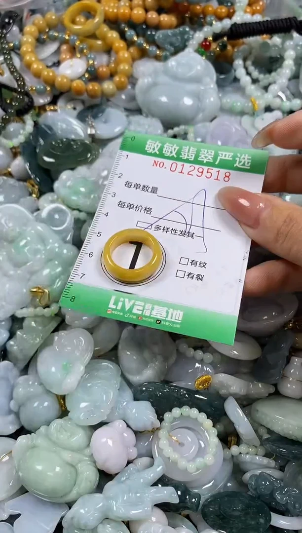 【闪购商品】翡翠颈饰未镶嵌闪购0129518多样性发其一