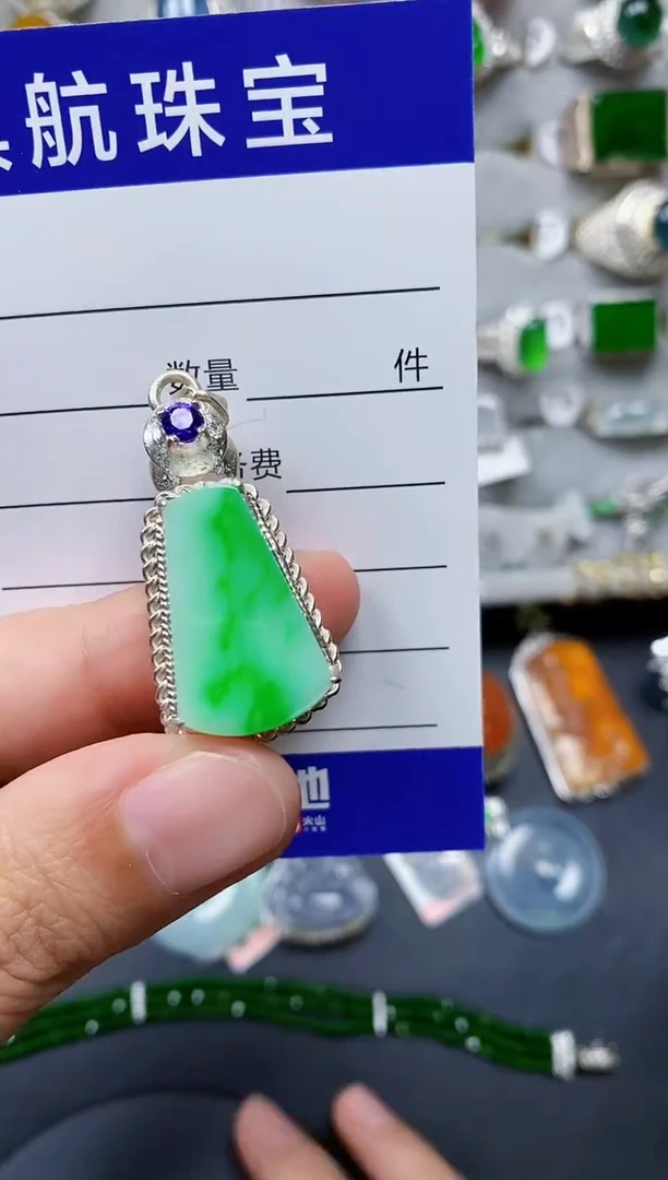 【闪购商品】翡翠颈饰未镶嵌00000435