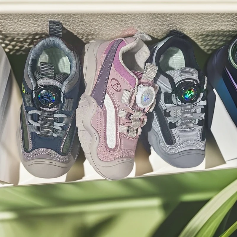 115儿童鞋子春秋季新款小学生男女童百搭运动鞋软底潮鞋