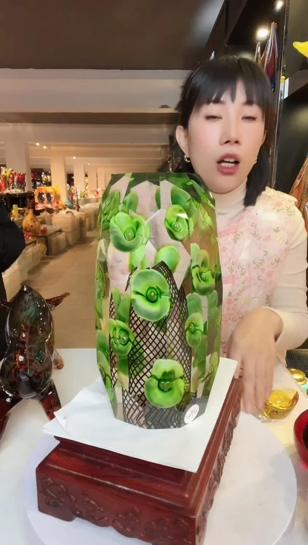 【闪购商品】茶盏琉璃摆件家居摆件