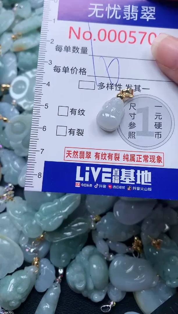 颈饰未镶嵌翡翠5703