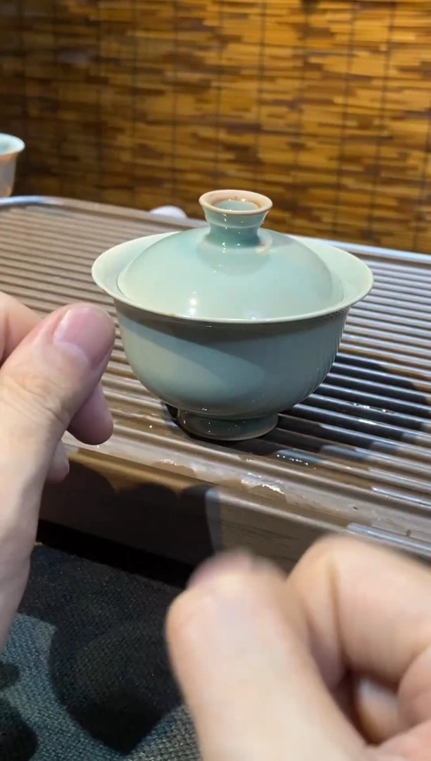 【 山隐青瓷】龙窑柴烧杯子100cc