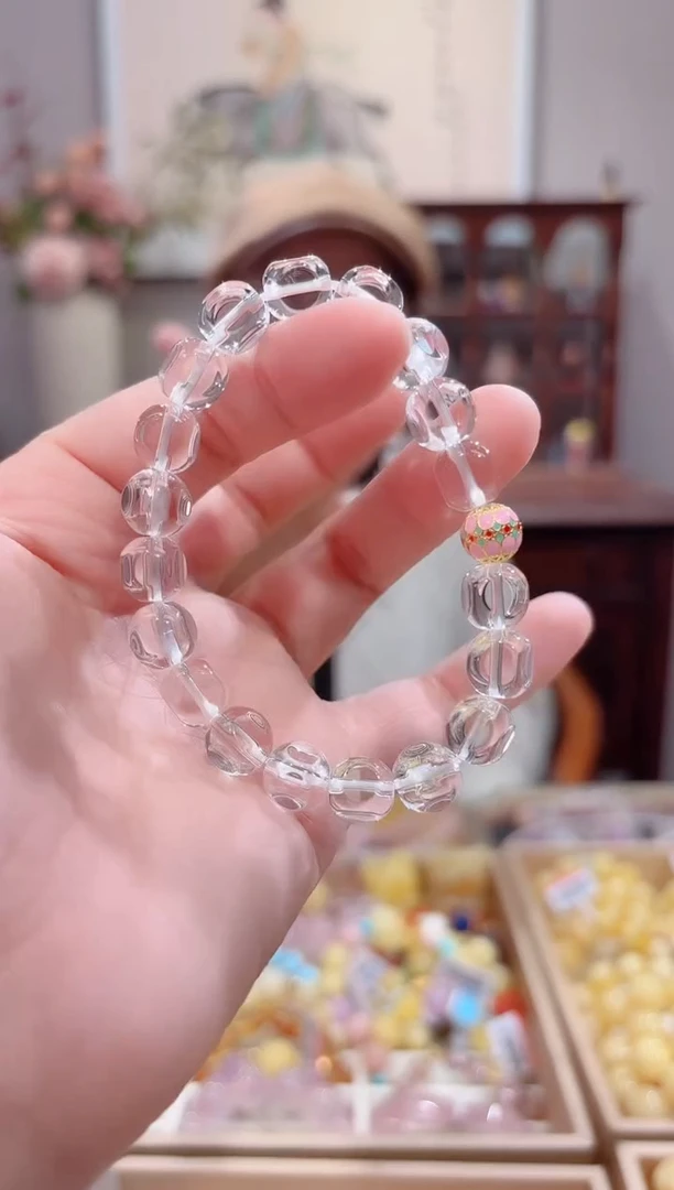 【闪购商品】水晶手串未镶嵌设计款珠串