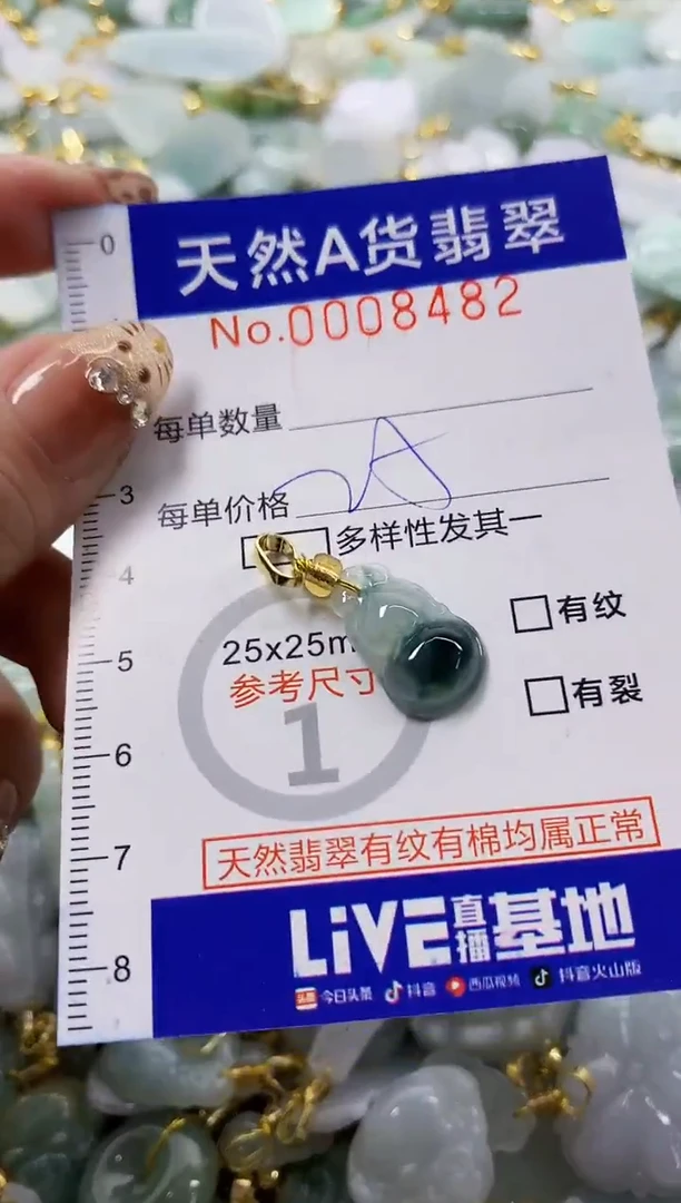 颈饰未镶嵌翡翠天然A货翡翠