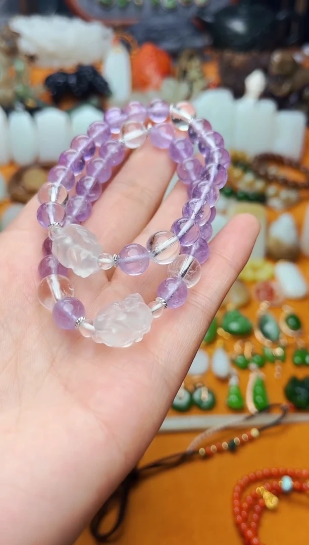 【闪购商品】水晶手串未镶嵌多样性拍一发一