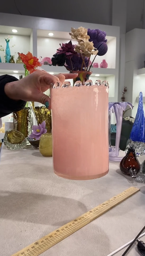 慕忆家手作琉璃花瓶