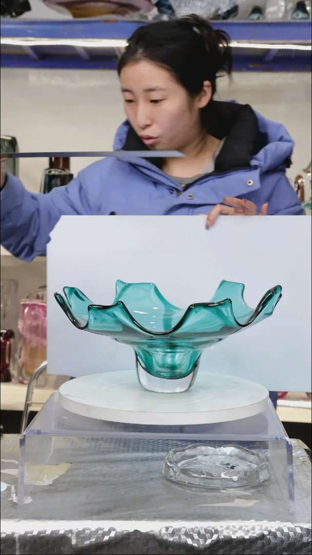 【闪购商品】琉璃【幻彩】宽32精品琉璃正常手工痕迹