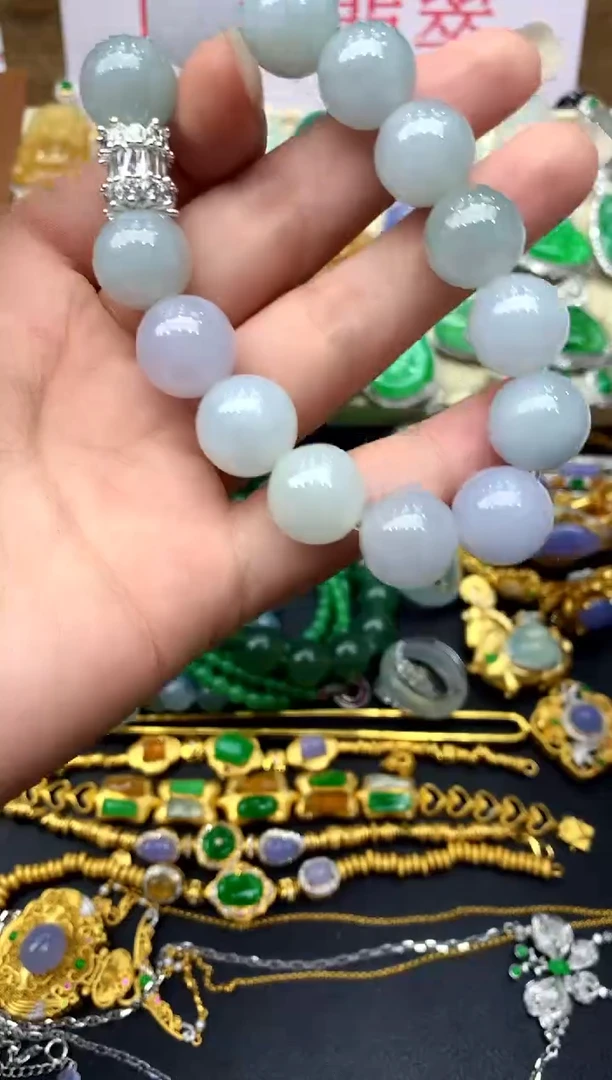 未镶嵌手串翡翠228 -中国好珍宝